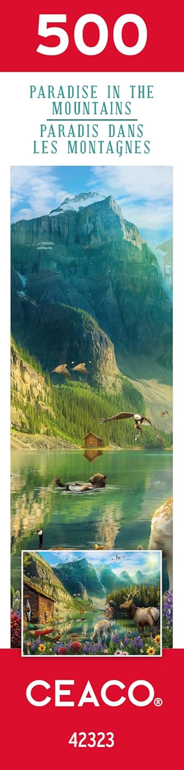 Ceaco - Paradise in The Mountains - 500 Piece Jigsaw Puzzle