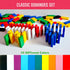 1200 Piece Dominoes Set for Kids - Colorful Wood Domino Tiles for Building, Stacking, Racing & Educational Play