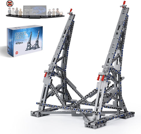 Kyglaring Vertical Display Stand for Lego Ultimate Millennium Falcon 75192 Building Blocks Model Set (409 PCS)