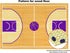 Building Block Education Toy, Basketball Court Baseplates and 2 Basketball Stands for Compatible Brands