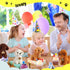 4 Pcs Cute Dog Stuffed Animal Toy, 7 Inch Plush Puppy Stuffed Animal for Boys and Girls, Party Decorations, Birthday