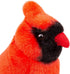 FRANKIEZHOU Realistic Northern Cardinal Plush Animal,Bird Plush Toy Cardinal Gifts for Loss,Soft Gift for Kids, Girls Toy,Baby Gift, Cry Baby, Home Decor- Red 5.9 inches Tall