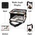 PPIKTC Spacious Hanging Auto Seat Organizer with Ventilated Mesh Pockets for Wet Wipes and Baby Supplies, Cute