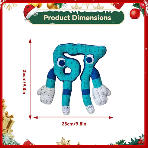Store 67 FUNKY Steal a Brainrot Plush, Sixty Seven Collectible Plushie for Birthday Gifts, Expressive Plush, Playful