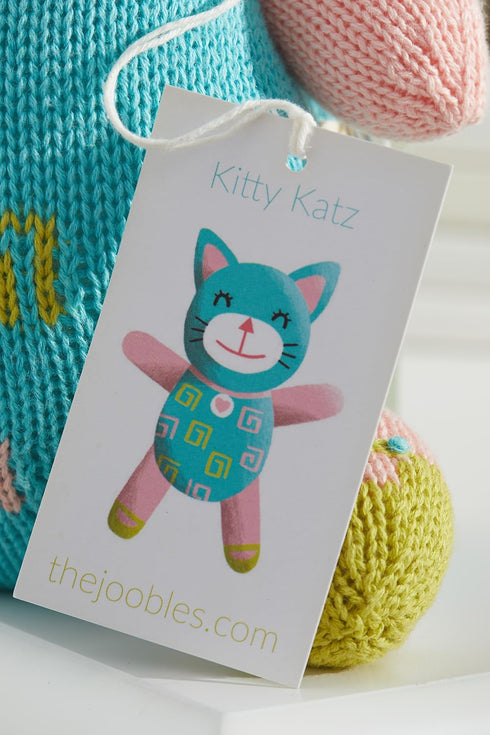Fair Trade Organic Stuffed Animal, Kitty Katz