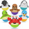 Tub Works Tub Bobbers Bob, Wobble & Float Upright Toddler Bath Toys,