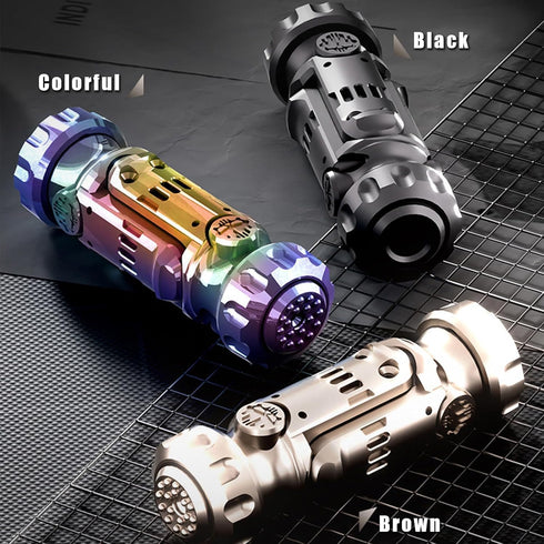 20 1 Metal Fidget Toy Gun for Adults: Stress Relief Toys Fidget Gun Fidget Spinner, Steel EDC with Bullets Target