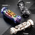20 1 Metal Fidget Toy Gun for Adults: Stress Relief Toys Fidget Gun Fidget Spinner, Steel EDC with Bullets Target