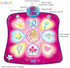 3-12, 3 SUNLIN Dance Mat - Rhythm Step Play Mat - Dance Game Toy Pad with LED Lights, Gift for Kids Girls Adjustable