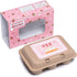 Sportsvoutdoors 6PCS Wooden Egg Kitchen Toys, Kids Play Food Cooking DIY Pretend Play Food Set