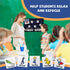 CHEFAN Classroom Brain Break Activities Board, Exercise Cards, Gym Learning Game for Kids Exercise, Physical Education Equipment, PE Cards for Play Kids Games, Recess Toys w/ 56 Ideas