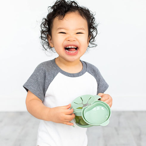 Summer Ubbi Tweat Snack Containers for Kids & Toddlers, BPA-Free Tritan Spill-Proof Toddler Snack Cups, Portable Travel
