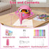 100 12 3 4 5 6 7 8 Peledic Drawing Robot Toy for Kids with Word Cards & Color Pens, Voice Interactive Educational