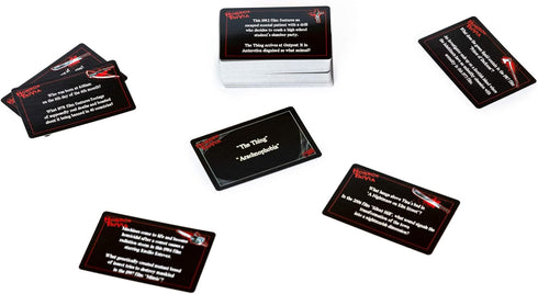Endless Games Horror Trivia Card Game - Over 200 Scary Fun Trivia Questions on Horror Pop Culture