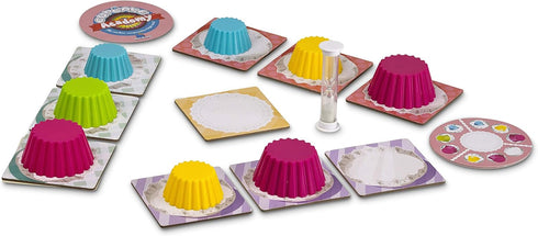 Blue Orange Games Cupcake Academy Board Game, Cooperative Game for 2 to 4 Players, Ages 8 & Up.
