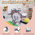 Toddlers Drum Set Kids Jazz Drum Kit for 3-5 Years Old, Early Learning Musical Toy Set, Perfect Birthday Gift