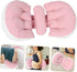 Hemoton U-Shaped Cooling Pillow for Pregnant Women - Back Pain Relief