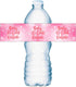 20 Pink Baby Its Cold Outside Baby Water Bottle Labels; Baby Shower Set of 20 Waterproof Water Bottle Wrappers, Decorations; Its a Girl Pink