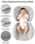 28"16", Baby Changing Pad, Waterproof Wipe-Clean PU Leather with High-Density Foam, Non-Slip Raised Edge Contour