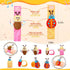 Baby Wrist Rattle Socks and Foot Finder Set Baby Rattles Toys for 0-12 Month, Infant Girl Boy Toys for Babies 3-6 Months, Newborn Hand & Foot Toys for 0 to 9 Months, Baby Shower Gifts