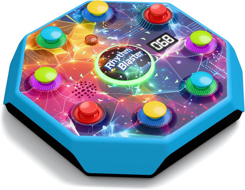Electronic Table Reflex Game for Solo & 2 Players, Light-Up Memory &