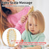 Set Personalized Wooden Hair Brush with Soft Goat Bristles - Perfect for Newborns and Toddlers, Cradle Cap Brush