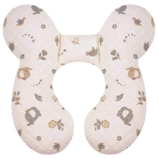 Baby Travel Pillow Upgraded, Soft Baby Head Support Pillow for Newborn Toddler,