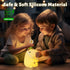 Attivolife Capybara Night Light for Kids - Cute Animal Soft Silicone LED Lamp, Dimmable Timer, Portable Rechargeable
