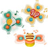Spinning Sensory Learning Toys for Toddlers 1-3, Suction Cup Spinner Toy, Birthday Gifts for 1-2 Year Olds