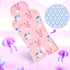 Qunclay 2 Pcs Baby Gel Car Seat Pad, Universal Breathable Seat Mat for Babies, Multifunctional Baby Stroller Seat