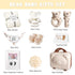 Set, iAOVUEBY Baby Gift Baby Shower Gifts for Girls Boys, Bear New Baby Gift Basket Include Newborn Rattle Blanket