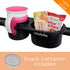 liuliuby Universal Stroller Snack Tray Attachment | Stroller Cup Holder Attachment Universal Snack Tray for Stroller
