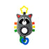 Squish 'N Play Raccoon Activity Toy- Multi-Sensory Learning Baby Toy - Stroller