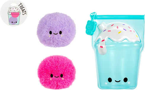 Fluffie Stuffiez Boba Drink Small Collectible Plush, Surprise Reveal Unboxing, Huggable Tactile Play
