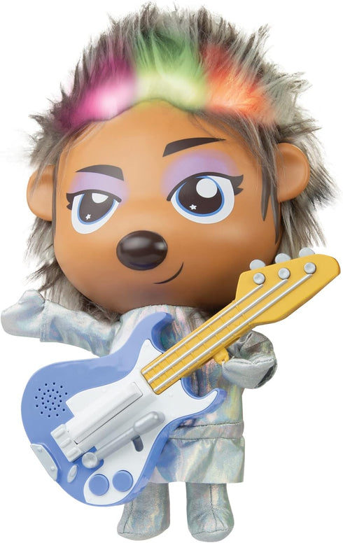 Sing 2: Riff-Rock Ash Plush Toy, Rockin Interactive Toy, 12'' Tall, for Ages 4+