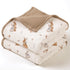 lulumoon Muslin Baby Blanket Neutral: 4-Layer Soft Cotton Toddler Blanket for Daycare