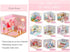 Kisoy Dollhouse Miniature with Furniture Kit, DIY 3D Wooden House Kit for Kids Adults Gift