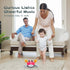 Yeaye Crawling Crab Baby Toy - Tummy Time Gifts for 0-12 Months with Learning Crawl System Music (Red)