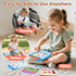 106 20 2-6 JoyCat Bilingual Kids Learning Tablet, Pages Spanish & English Talking Cards with Interactive Games