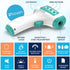 Infrared Forehead Thermometer for Adults and Infants, Touchless iProven Thermometer with Fever Alarm