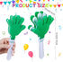 6 7.5 Inch Syhood Pcs Hand Clappers Noise Makers Party Favors Plastic Clapper Sporting Events Cheers for Football
