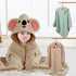 SEVDO 4Pcs Towel,31 31 1-3 Baby Hooded * in Toddler Bath Towels for Newborn Babies,Toallas de Bao para Bebe,Organic
