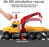 Dwi Dowellin Kids Toys for 3-7 Years Old, 15" Large Tow Truck Toy, Friction Powered Transport Truck