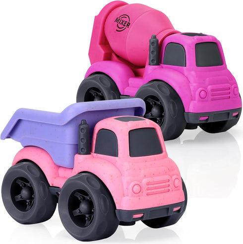 Toddler Toys for 2 Year Old Girl, Dump Truck Toys and Mixer