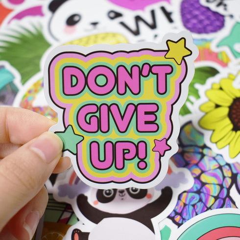 Cute Stickers Bulk 200Pcs - Vsco Waterproof Stickers for Hydroflasks, Decals for Kids, Scrapbook Packs for Teens