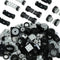 122 Pcs Wheels and Axles Set, Car Parts Chassis Pieces, Compatible with Classic Bricks Toys
