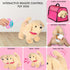 Puppy Doll Stroller - Remote Control Electronic Plush Puppy Dog Toy - Singing, Walking, Barking, Tail Wagging for Kids