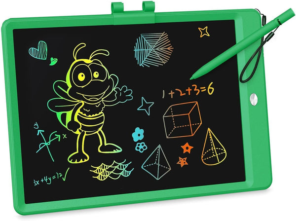 KOKODI LCD Writing Tablet, 10 Inch Colorful Toddler Doodle Board Drawing Tablet,