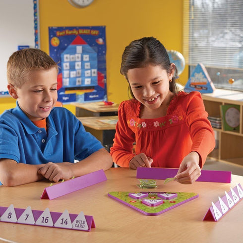 Learning Resources Tri-FACTa Multiplication & Division Game - Math Manipulatives, Kid Montessori Board Games, Classroom