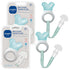 MAM Mini Cooler Baby Teether with Clip (2 Pack) Cooling Teething Rings